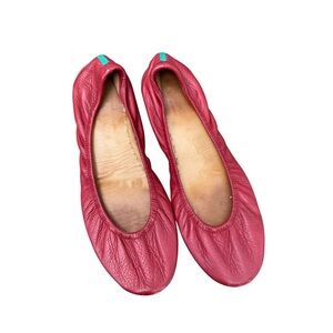 Tieks Ruby Leather Flats